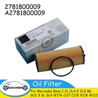 2781800009 A2781800009 Engine Oil Fuel Filter Kit Fits for Mercedes Benz C CL CLA E CLS ML GLE S SL SLK W176 C117 C218 X218 W212