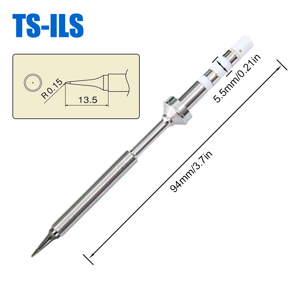 PINE64 TS100 Ts101 Soldering Iron Tips Replacement Various Models of Pinecil V2 Electric Soldering Iron Tip TS Series BC2 ILS K