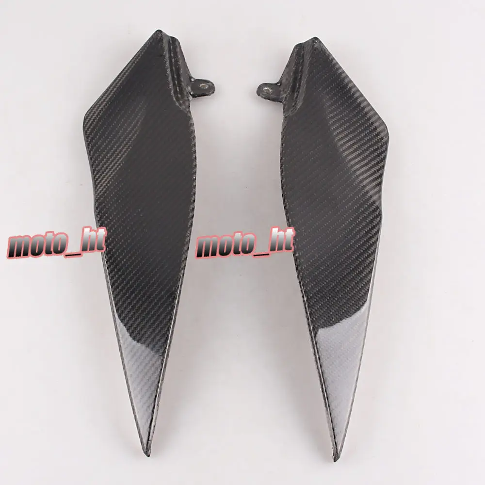 

2Pcs Motorbike Fuel Tank Side Cover Panel Fairing Real Carbon Fiber for Yamaha YZF R1 2007 2008