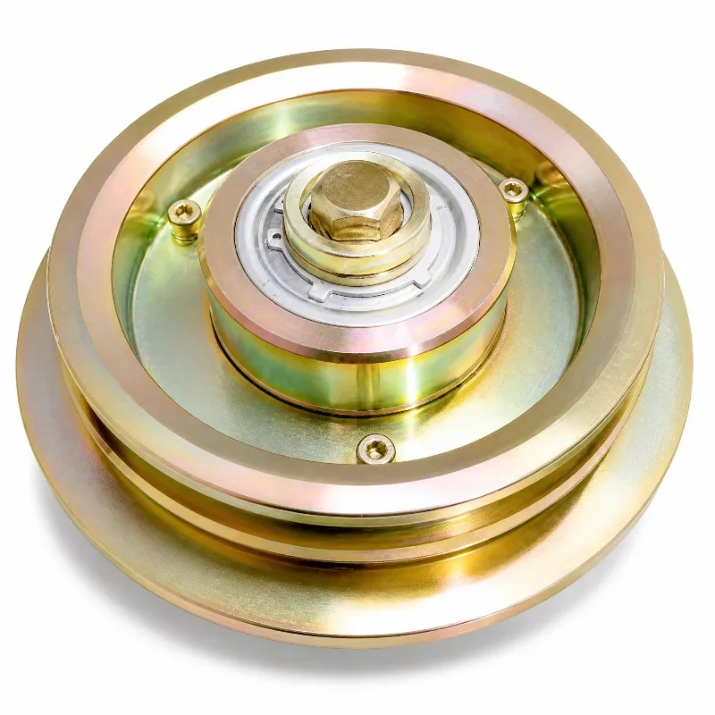 Electromagnetic clutch, air compressor, bus air conditioning pulley