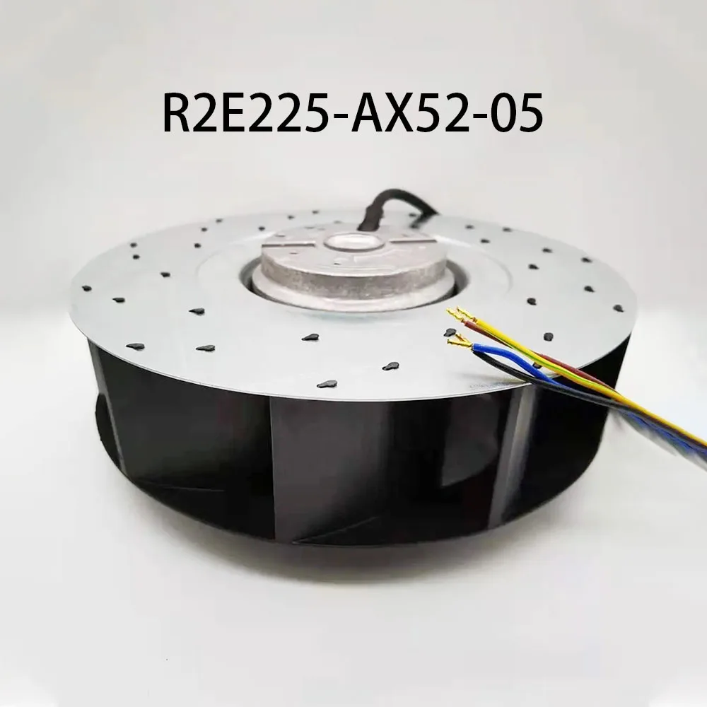 Large air volume cooling fan 230VAC 115/165W φ225MM R2E225-AX52-05 Centrifugal Industrial