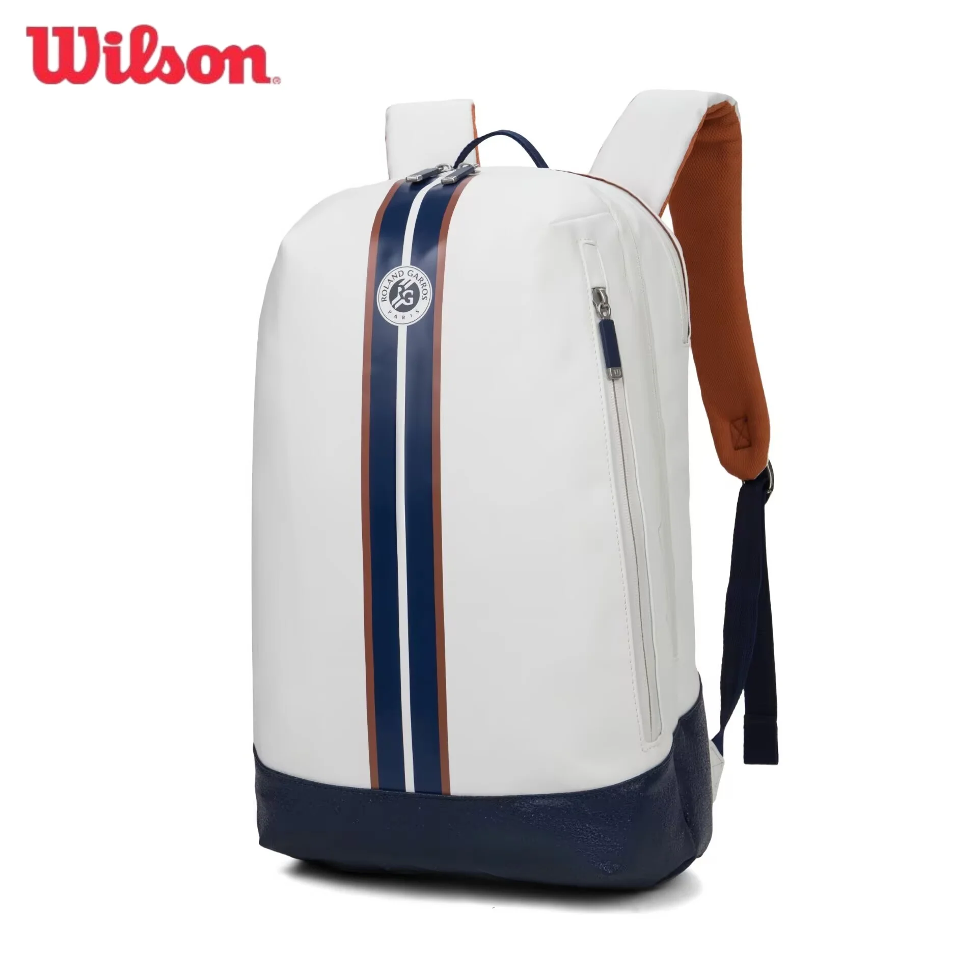 윌슨 프로페셔널 테니스 가방 프렌치 오픈 투어 라켓 패들 스포츠 가방 방수 2 테니스 라켓 배낭 남성 여성 보유