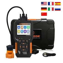 12V 24V Gasoline Diesel Code I/M Readiness Smog Check Fuel Analysis Battery Test For HUMZOR NexzCheck NC601 OBD2 Car Diagnostic