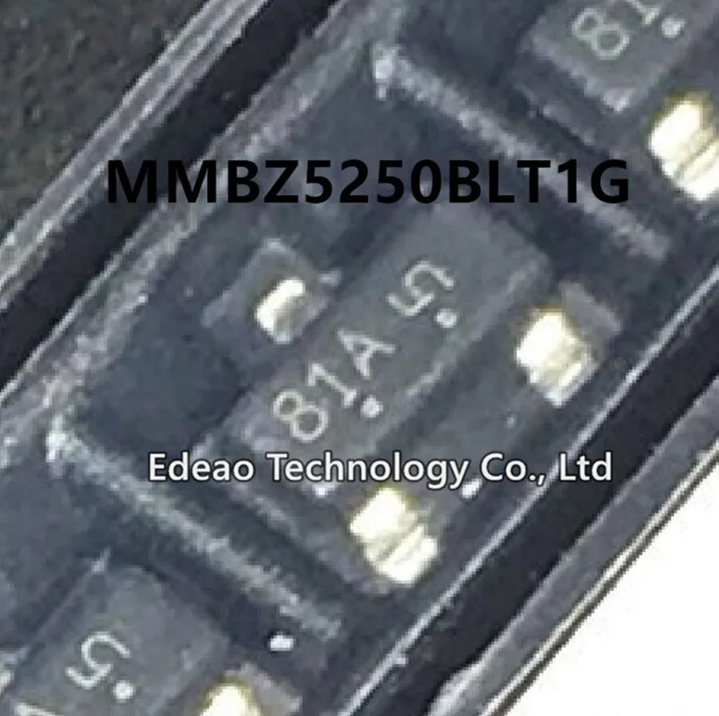 50~500pcs/lot NEW MMBZ5250BLT1G Marking:81A MMBZ5250 MMBZ5250B SOT-23 20V225mW Zener diode