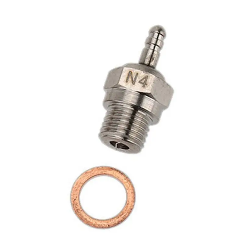 N4 Glow Plug Spark Plug For 1/10 Hpi Hsp Rc Car Boat