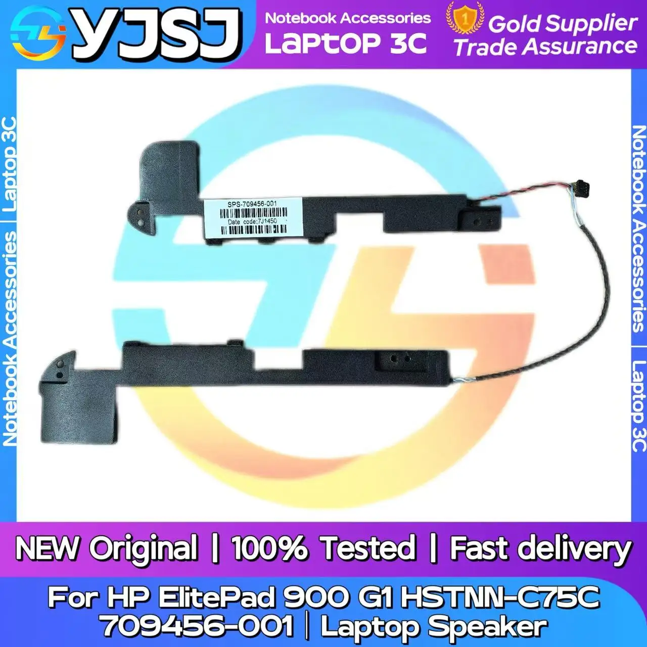 New Original Laptop Notebook Audio Speaker For HP ElitePad 900 G1 HSTNN-C75C built-in speaker horn audio  709456-001