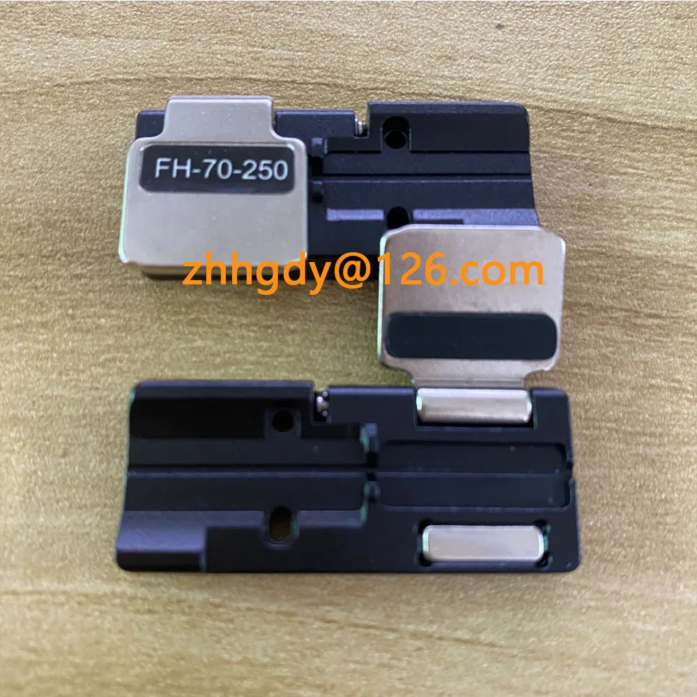 1 Pair FH-70-250 Optic Fiber Fusion Splicers Single Core Bare Fiber Clamps Fiber Holder FSM-70R/70R+/19R+/12R/19S/80S/80S+/70S