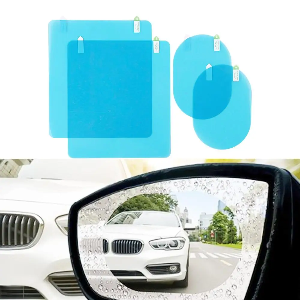 Anti Fog Car Exterior Auto Stickers Rainproof Films Protector Sticker Car Side Mirror Sticker Car Side Window Films