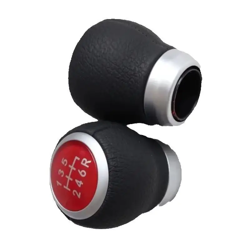 

Ручка переключения передач для Subaru, обтянутая кожей, для механической коробки передач, ручка рычага переключения передач автомобиля.