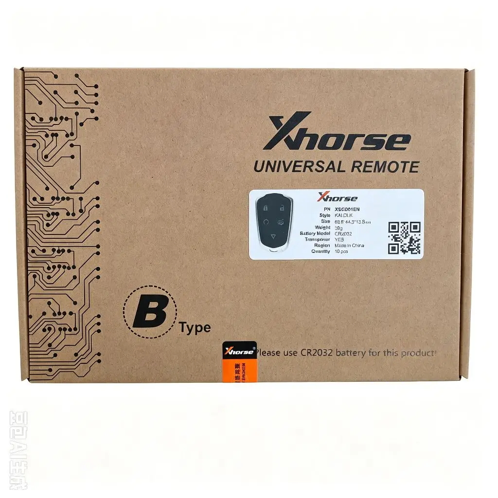1/3/5PCS XHORSE XSCD01EN XM38 Series Universal 5-Button VVDI Smart Remote Key
