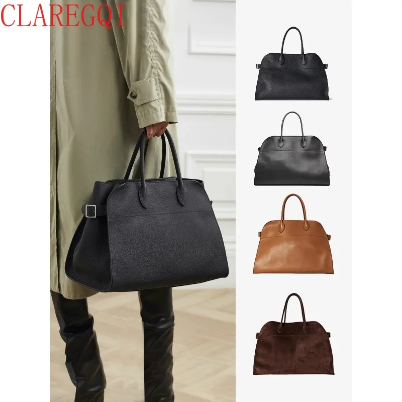 CLAREGQI  X15 Hot Style Large Capacity Womens Bags Commuting Tote Bags For Women Fashion Cattle Hide Office Bags For Women