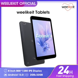 Mini Tablet 8-calowy Android 13 Tablet PC 800*1280 HD IPS Ekran WiFi Podwójne kamery 4GB 32GB Tani Tablet dla dzieci Dorośli UŻYWANY Tablet