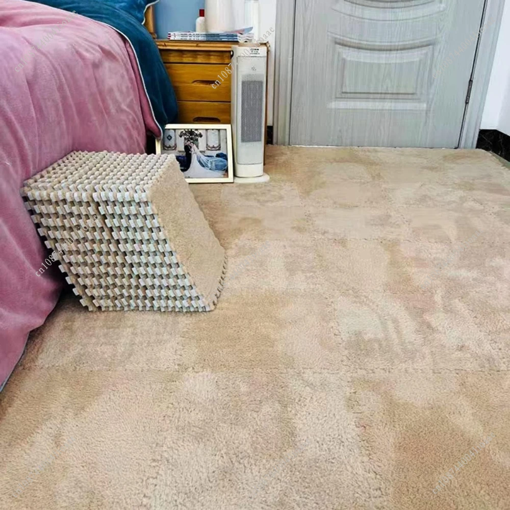 แผ่นรองคลานเด็กแบบนุ่ม ขนาด 30*30*1 ซม. 12 ชิ้น พรมปูพื้นสำหรับเด็ก แผ่นรองกิจกรรมในห้อง แผ่นรองพื้นโฟม EVA สำหรับเด็ก แผ่นรองพื้นแบบจิ๊กซอว์