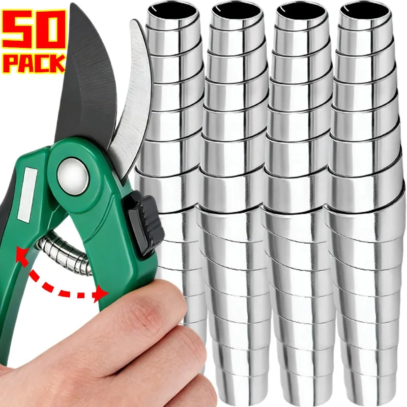 

50/1x Pruning Shears Spare Spring Stainless Steel Spring Fittings Replacement Gardening Scissors Shears Grafting Tools Component