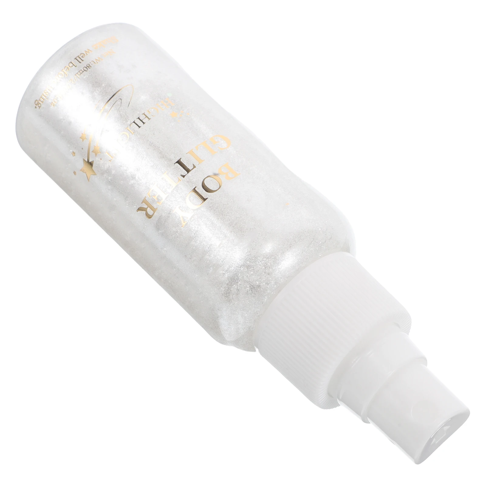 

Silver Glitter Hair Shimmer Glow Dark Women Clothes Kids Travel Glitter Fabric Spray Sparkle Spray Long
