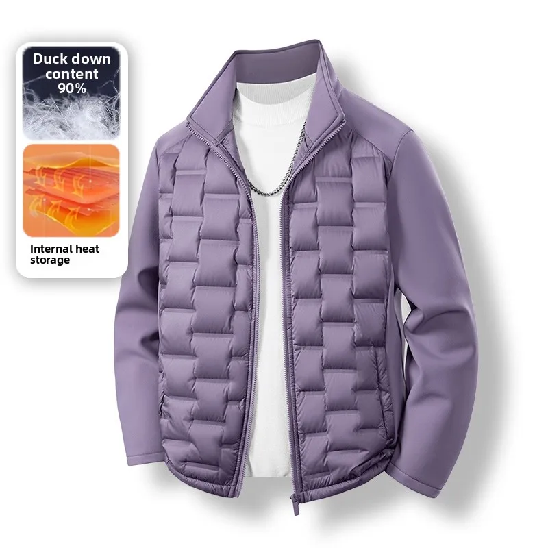 

Men's and Women's Same Down Jacket Jacket Men's Autumn Winter Warm and Windproof Jacket Outdoor Casual and Versatile Down Jacket