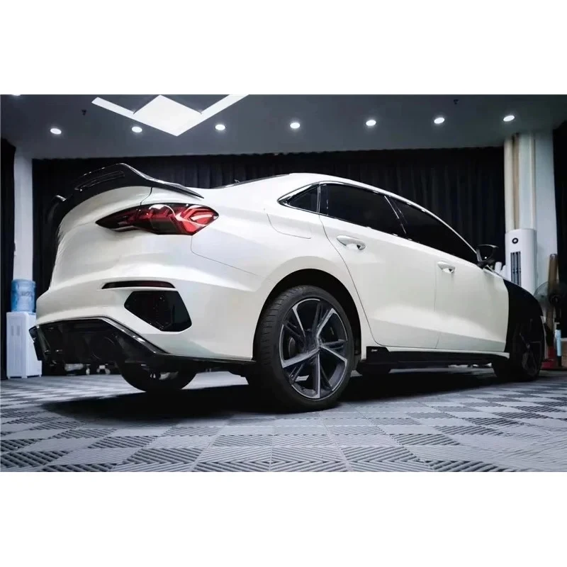 

A3 S3 Body Kit A3 S3 Carbon Fiber Front Spoon Spoiler Side Skirt Hood Wing Plate Auto Parts 2020-222