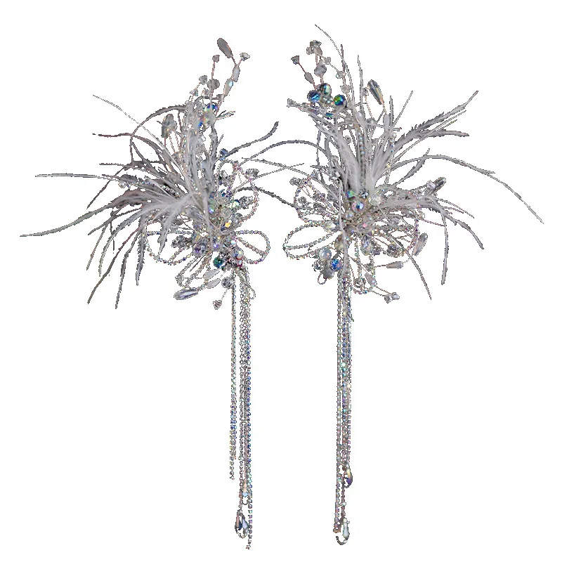 Coiffure de mariée, nouvelle épingle à cheveux à pampilles, Style coréen, robe de mariée élégante Super Mori, accessoires pour cheveux, accessoires de mariage