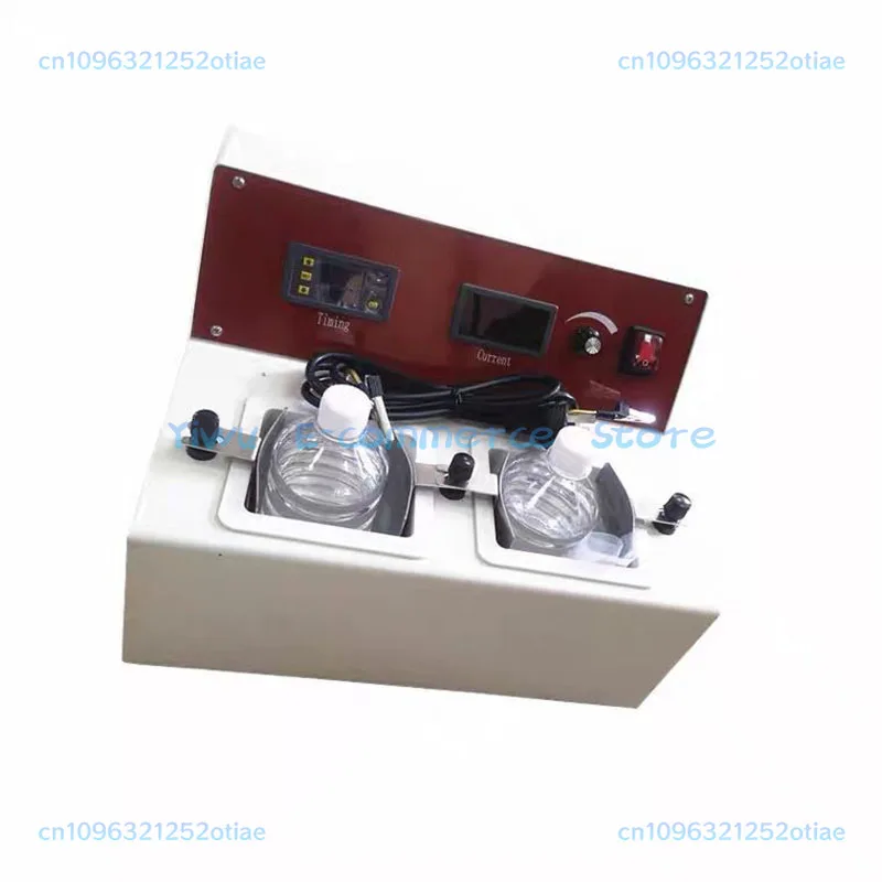 Electro Polishing Machine with Two Rills Dental Electrolytic Polishing Machine, Two Water Baths, Stainless Steel Machine Type BB