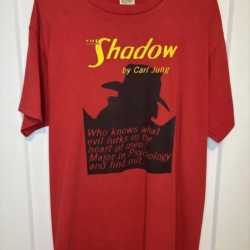 L Vintage 90s Carl Jung The Shadow Williams College T Shirt 21x29