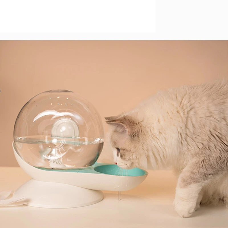 2.8L Cat Puppy Water Fountain Snails Automatic Drinker For Cats Pets Water Dispenser Filter Large Drinking Bowl Cat Accessories