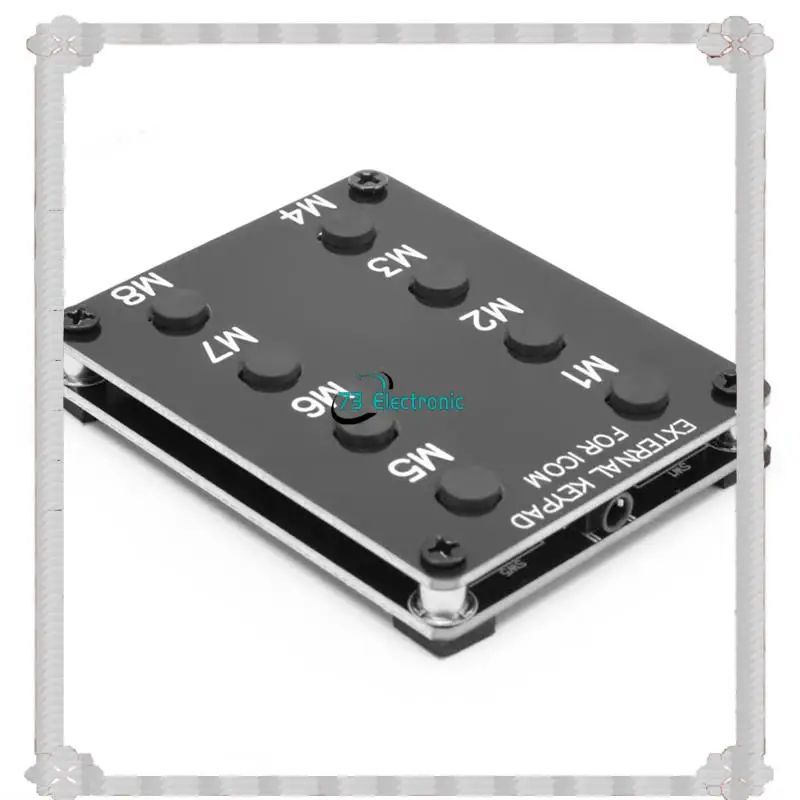 24-Hour Delivery For YAESU IC-7610 IC-705 For ICOM Transceivers Radio Control External Keyboard Keyboard Shortcut Control