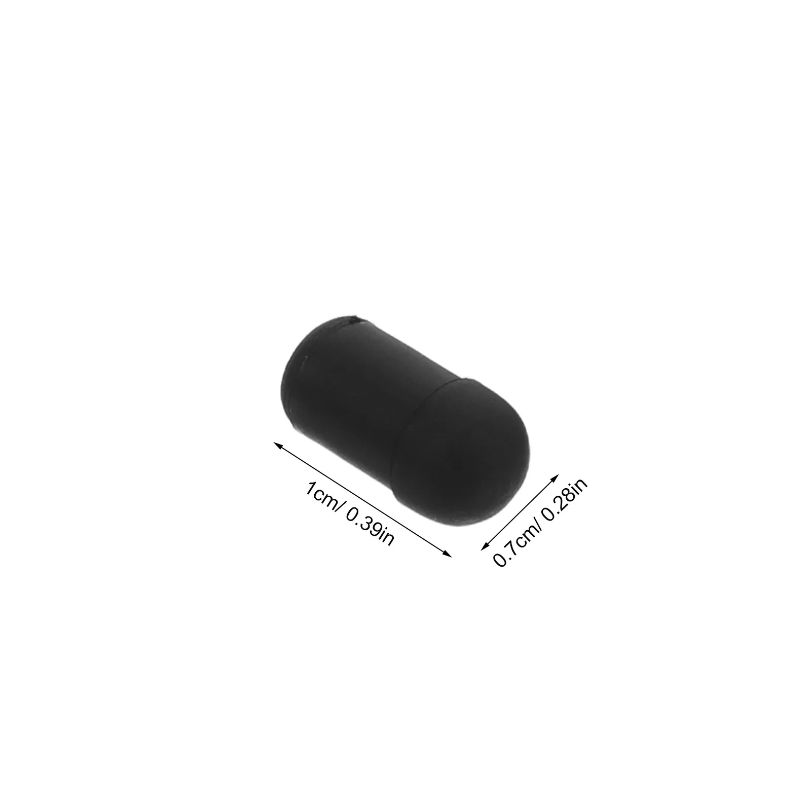 100Pcs Capacitive Stylus Silicone Pen Tips Replacement Precision Control for Tablets Phones Touchscreen Drawing