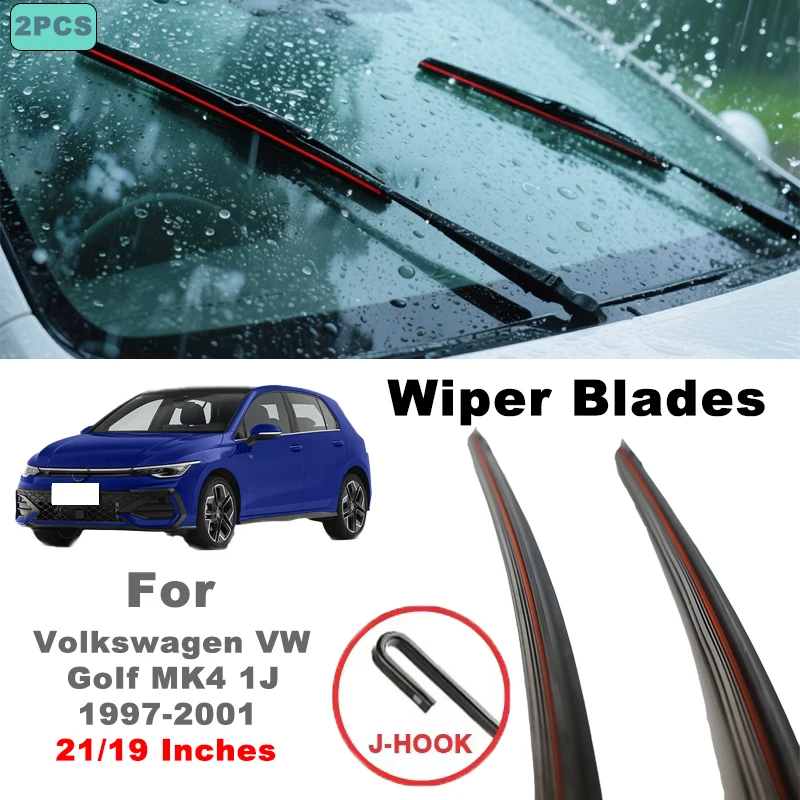 

Front Wiper Blades Window Windshield Brushes Windscreen Car Accessories 21"+19" For Volkswagen VW Golf 4 MK4 1J 1997-2001 1998