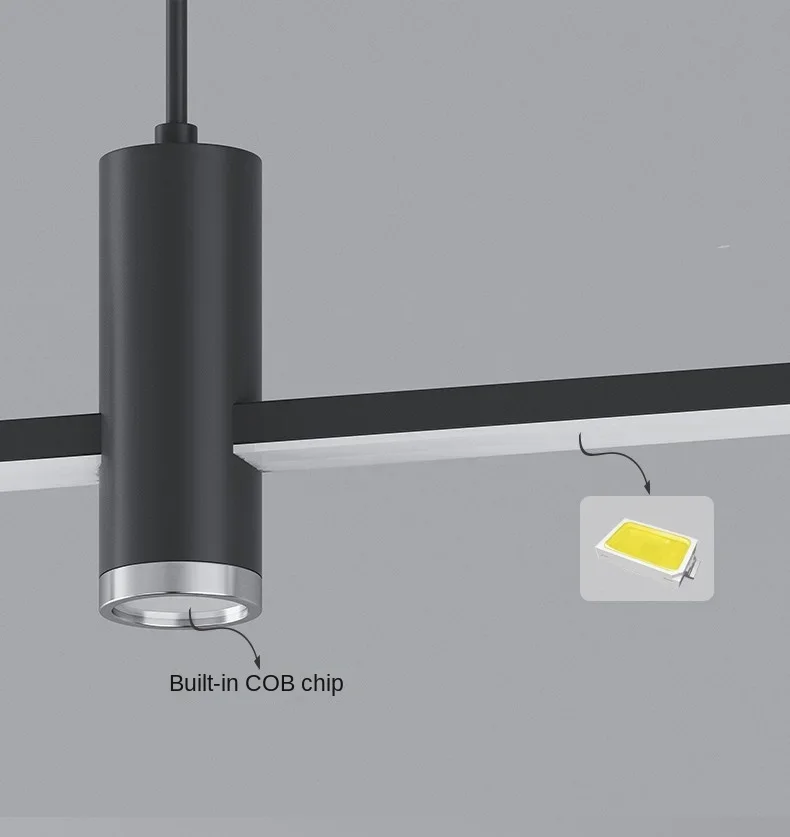 Imagem -04 - Modern Minimalista Led Luzes Pingente Luminária Lustre Lâmpada Lustre Preto Ouro Mesa de Cozinha Sala de Jantar Decoração de Casa