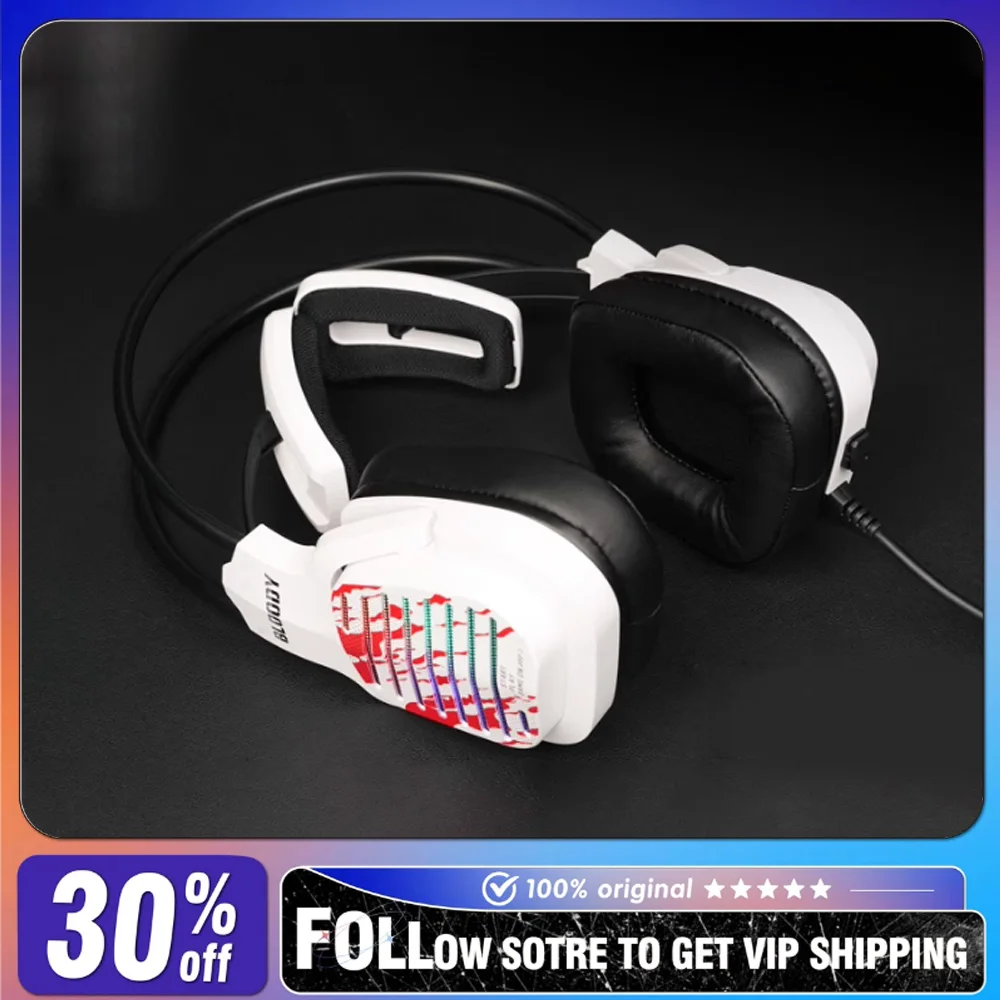 bloody-g565-wired-headphones-single-model-noise-reduction-lightweight-rgb-fps-valorant-e-sports-gaming-headset-with-microphone