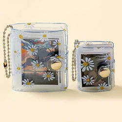 1/2inch Mini Photo Album Keychain Photos Collect Book 20 Pockets Card Holder Photocard Holder With Hanging Chain Keyring