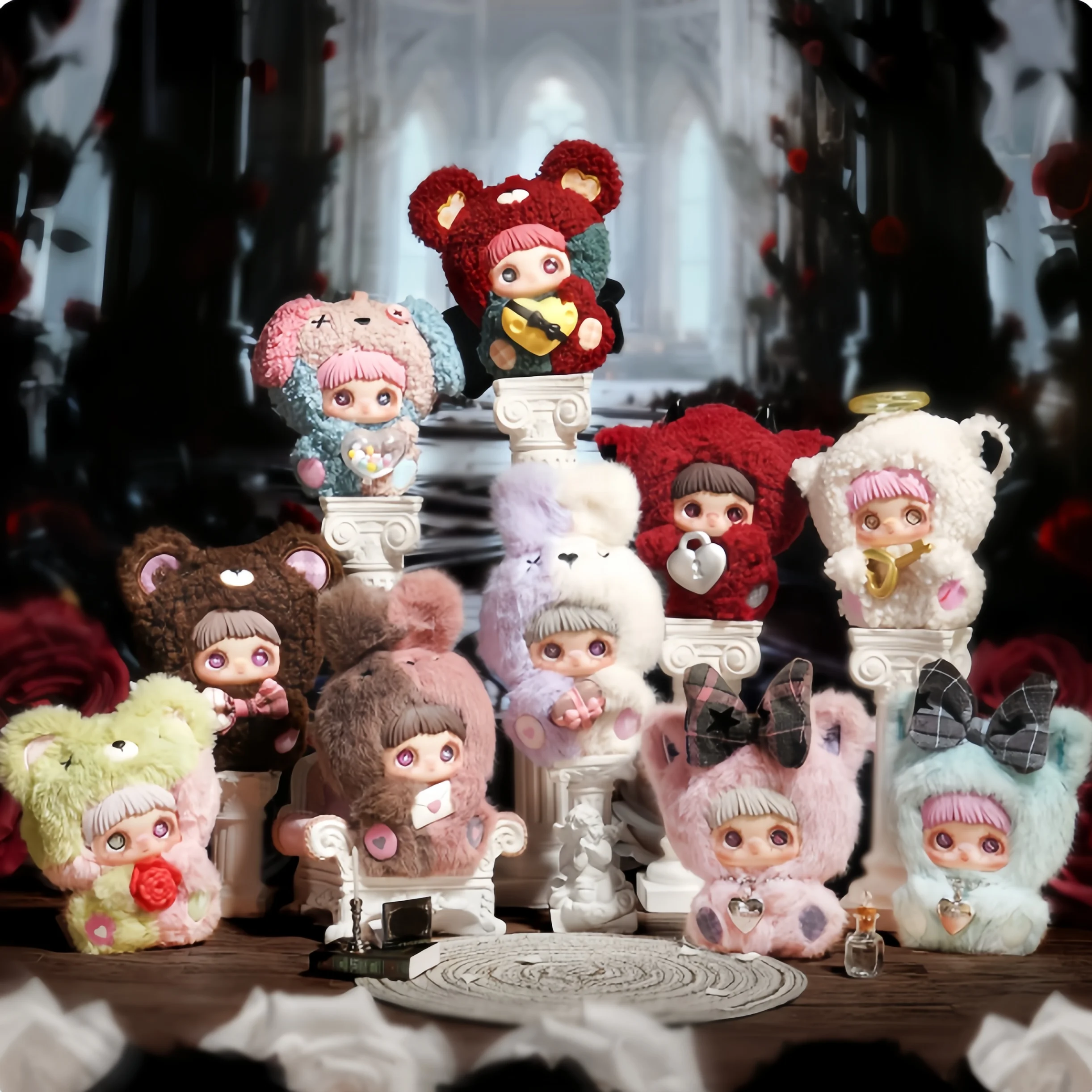 Genuine MayMei Twin Secret Realm Series Plush Toy Cute Multi Series Mei Blind Box Children's Birthday Christmas Gift