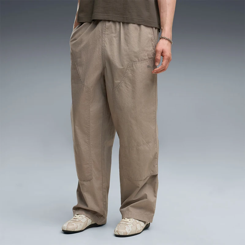 Puma genuine men's comfortable and breathable trendy loose straight casual pants 639096-81