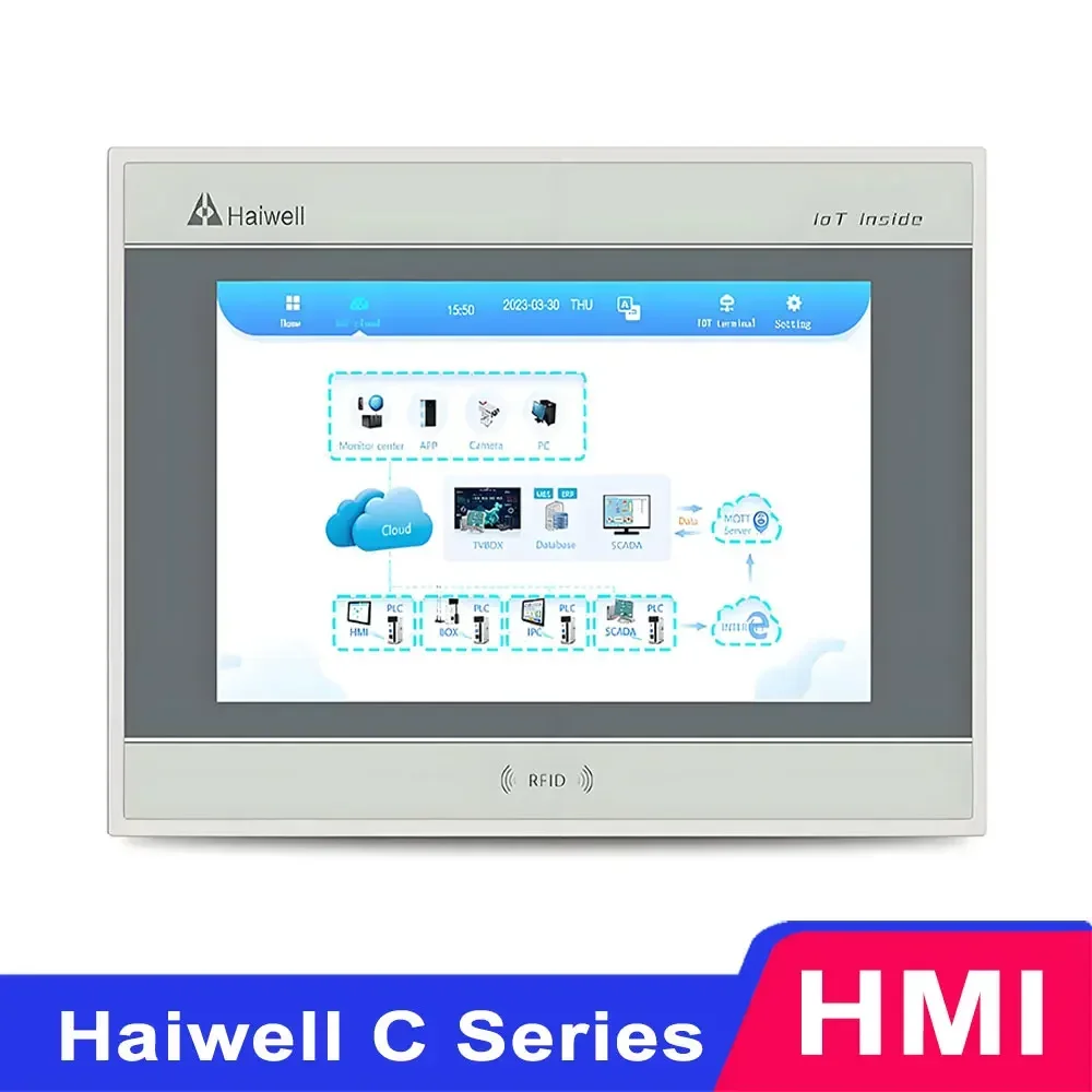 Haiwell 7 10 Inch HMI C7s C7s-w C7s-g C10s C10s-w C10s-g C10s-gw C Series 100% Original Brand New Human Machine Interface