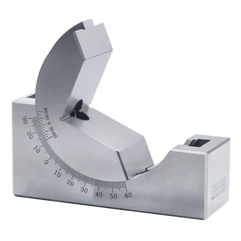 

Adjustable Angle Gauge High Precision Alloy Steel Angle Pad Gauge Grinder Milling Machine Angle Block Ruler AP30