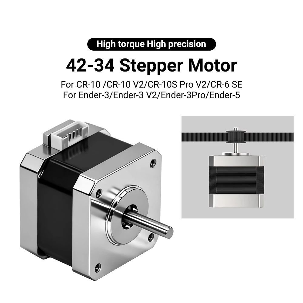 

3D Printer 42 40 42 34 X/Y/Z/E Axis Stepper Motor For Ender-3 3S 3Pro Ender-5 CR-10 10S 3D Printing Machine Motors