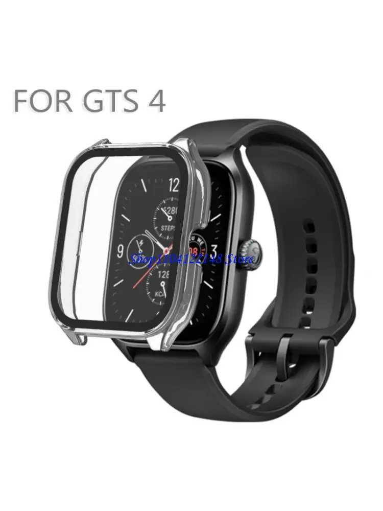 P9FA 4 Full Edge-Screen Protector Case Smart-Watch Bumper-Shell Cover
