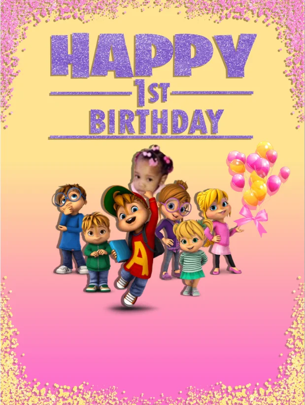 Alvin and the Chipmunks Birthday Invitations: The Ultimate Backdrop for a Memorable Kids’ Party