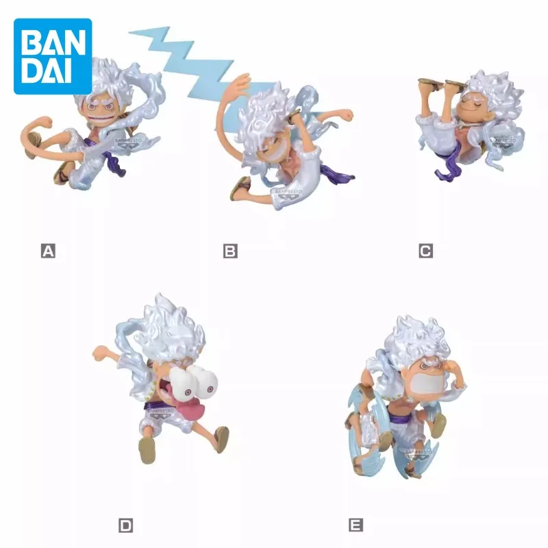 Bandai Original WCF ONE PIECE Anime Figure Monkey D.Luffy Action Figure Toys for Boys Girls Children Birthday Gifts