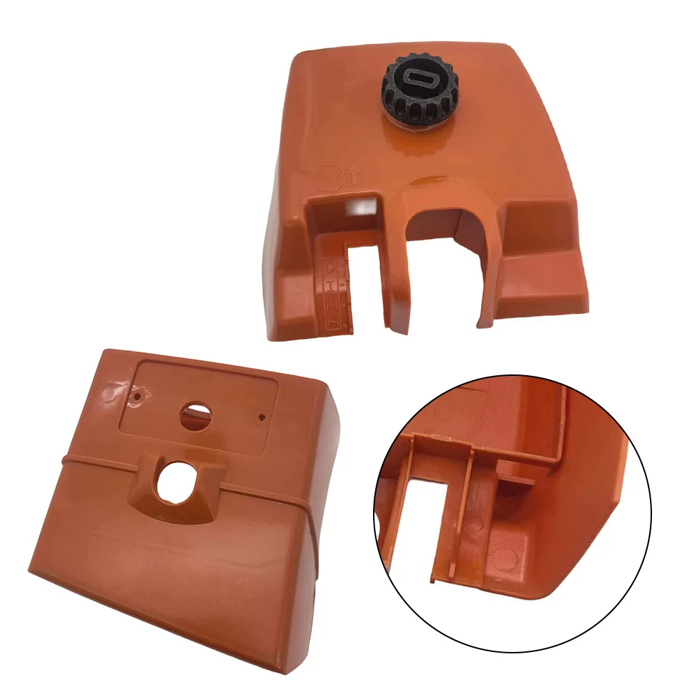 Top Cylinder Cover and Air Filter Cover Kit for MS460 For 046 Chainsaw 11280801616 and 11281401001 OEM Style Parts