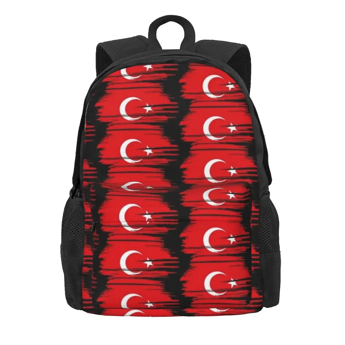 

Turkey Flag Backpacks Boys Girls Bookbag Students School Bags Cartoon Kids Rucksack Travel Rucksack Shoulder Bag Large Capacity