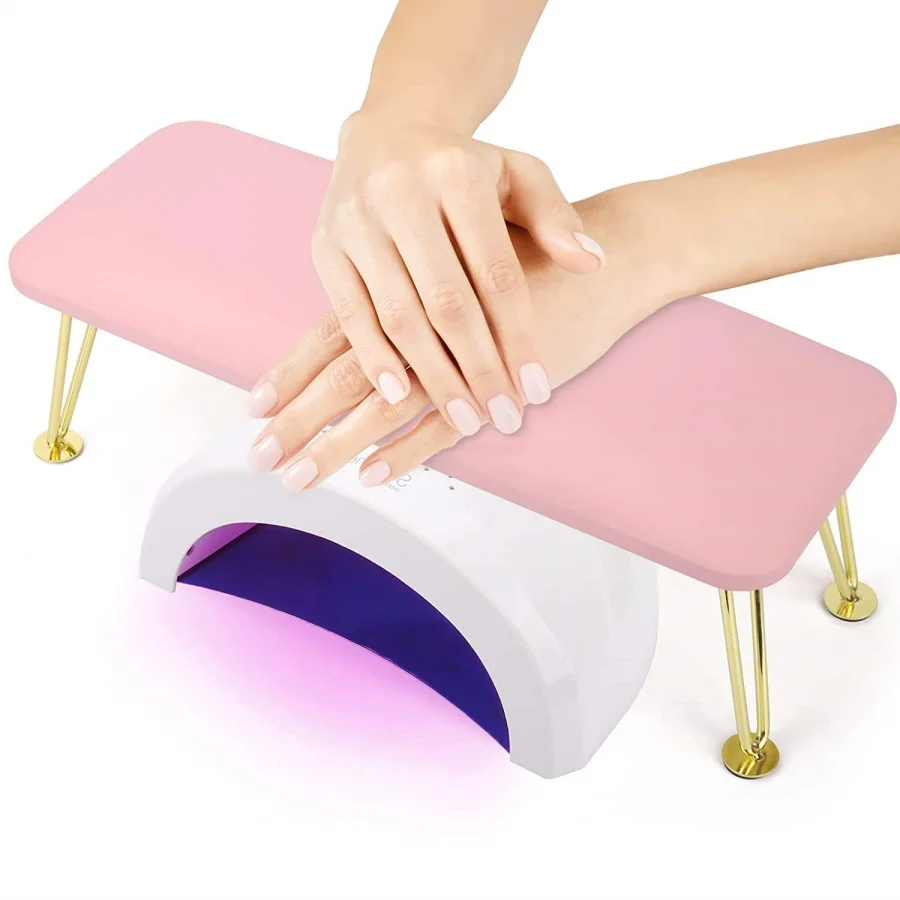 最も人気のある柔らかく快適な折りたたみ式ポータブル-pu-マニキュア枕は、防水性、防汚性、耐傷性、耐摩耗性を備えています。-ネイリストの準備を必ずしてください