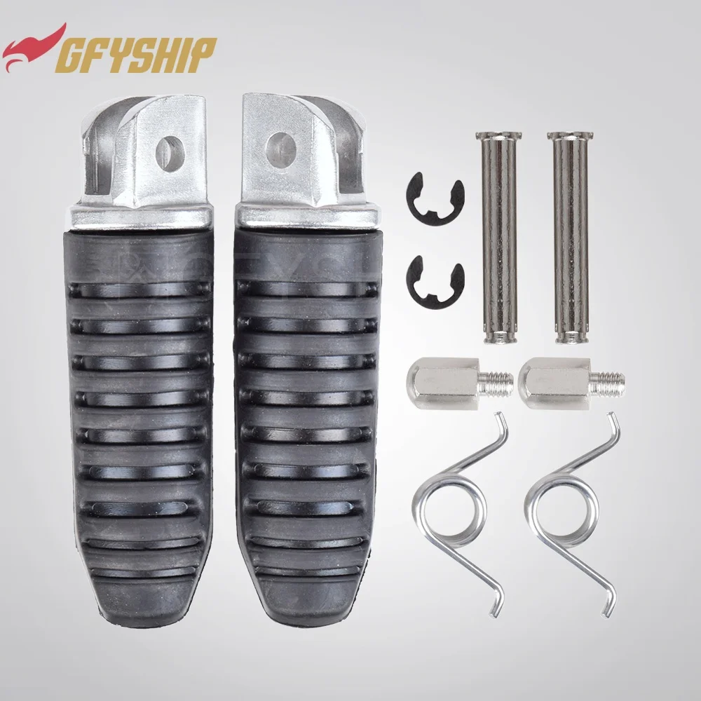 Motorcycle Front Footrests Foot pegs For Suzuki GSX1300R GSX1300 Hayabusa GSX650F GSX1400 V-Strom 650 1000 DL650 DL1000 B-King