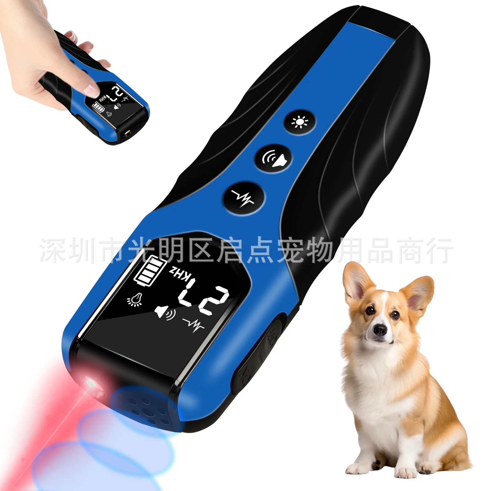 

Новый ультразвуковой отпугиватель собак, портативное устройство против лая, ультразвуковой тренажер для дрессировки собак, средство для отпугивания животных на открытом воздухе.