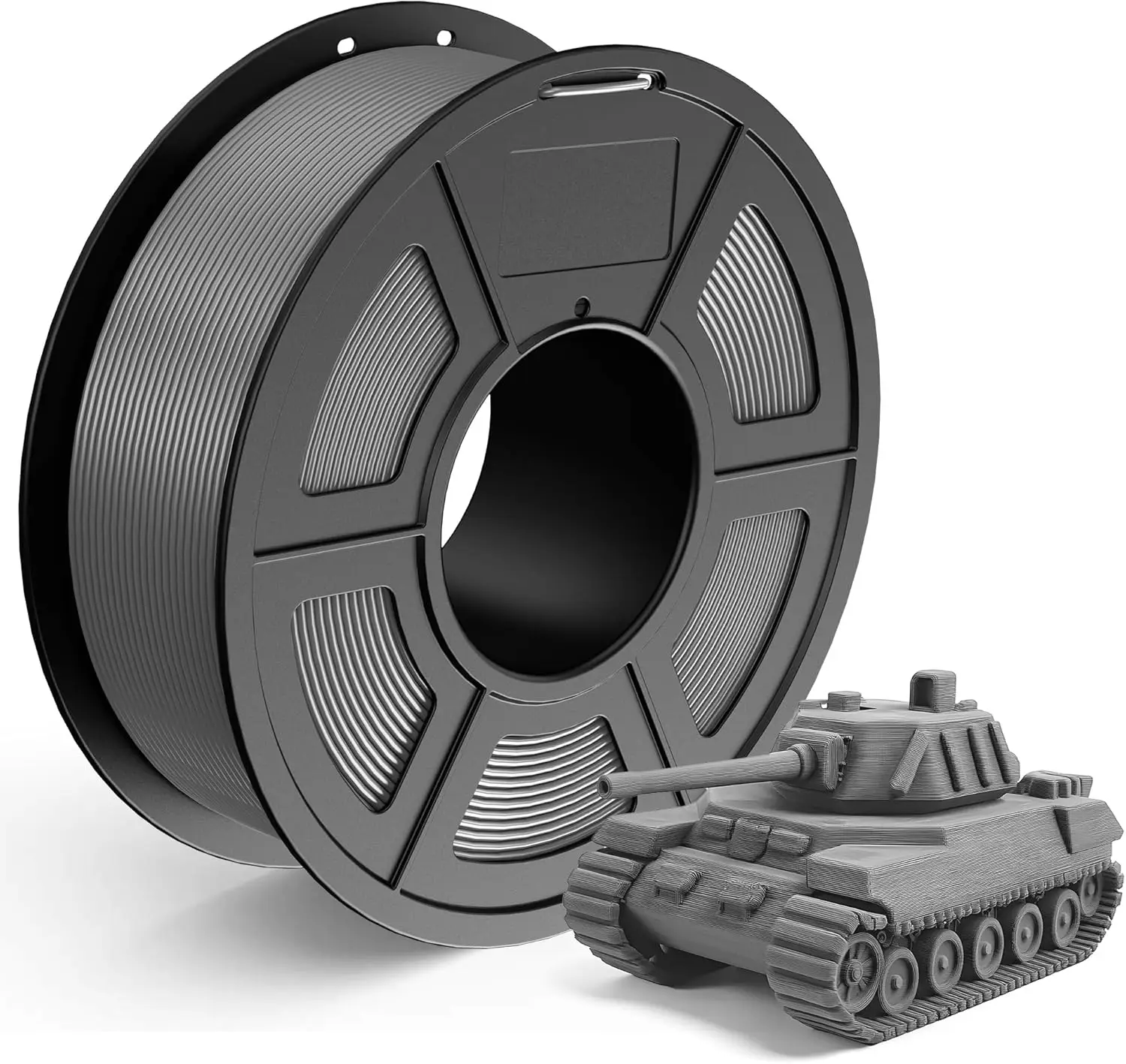 

Филамент TPU 1.75 мм, 95A, для 3D-принтеров, гибкий, для быстрой печати, подходит для большинства FDM 3D-принтеров, серый, 250 г