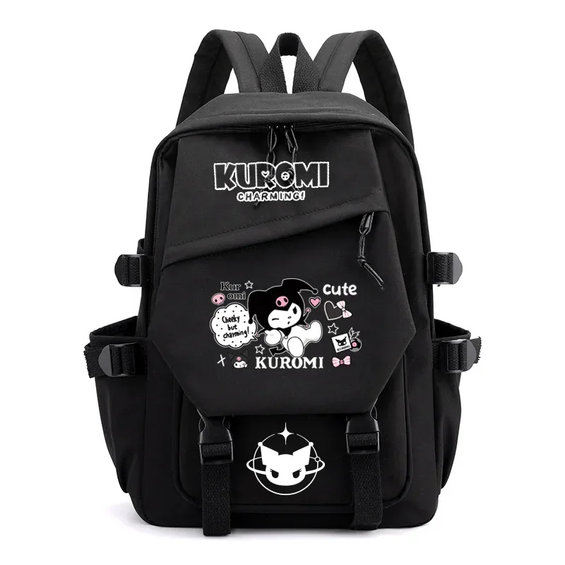 Sanrio My Melody Kuromi Cinnamoroll New Backpack Cartoon Large Capacity Student Schoolbag Outdoor Backpack Children'S Backpack