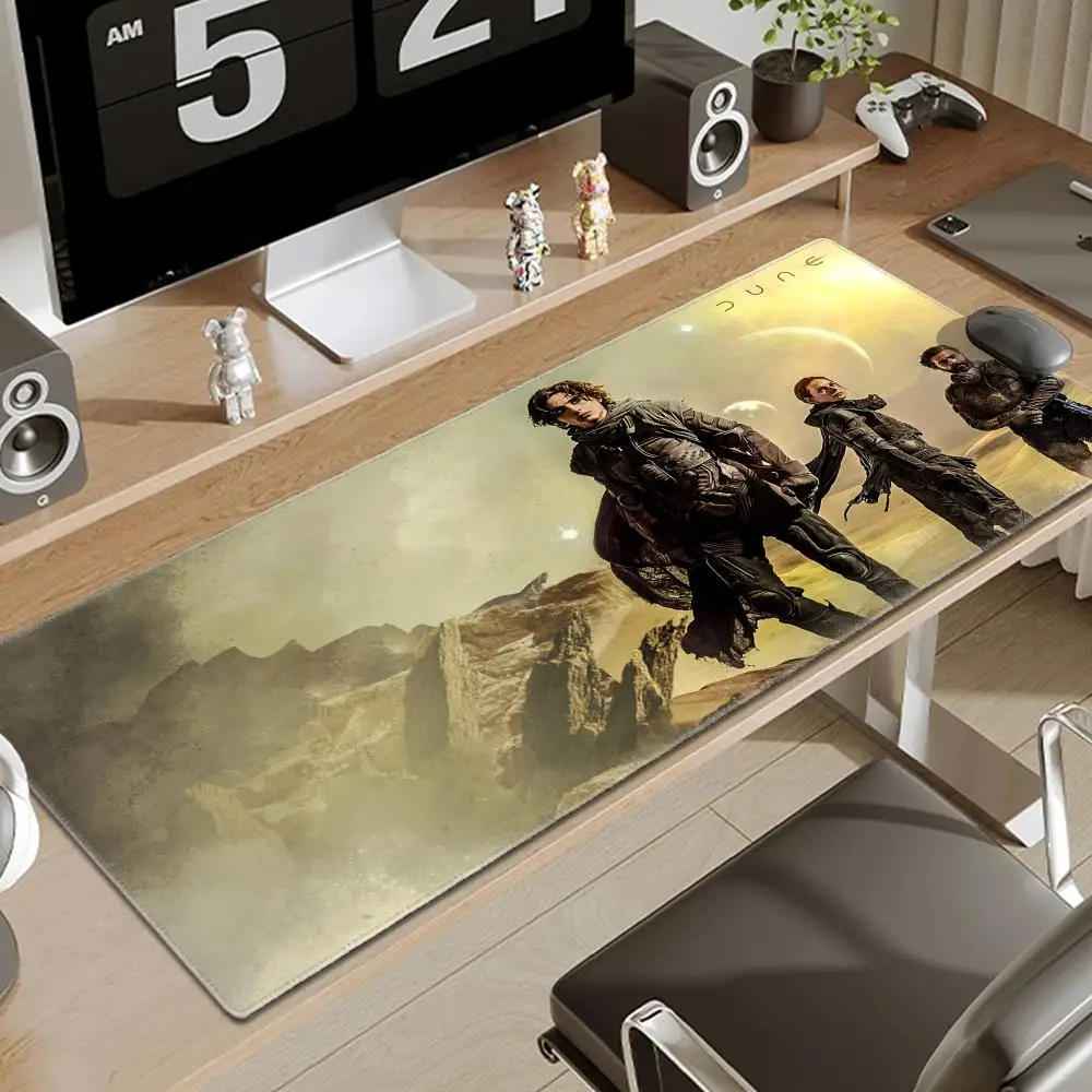 Dune Mouse Pad Kawaii Gaming Accessories Keyboard Desk Mat Varmilo Desktop Carpet Large Tapis De Souris PC Gamer CS GO Mousepad