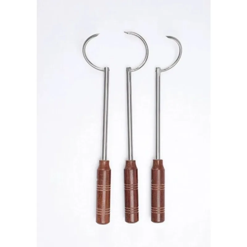 Orthopedic Wire Guide Wire Passer Stainless Steel Cerclage Wire Threader Instrument Left Right Curved Veterinary Tool