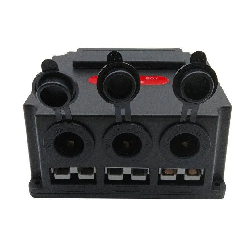 12V 24V DC Distribution Box with Miniature Battery Isolator Switch Control Panel for RV Yacht Off Road Vehicle Electrical