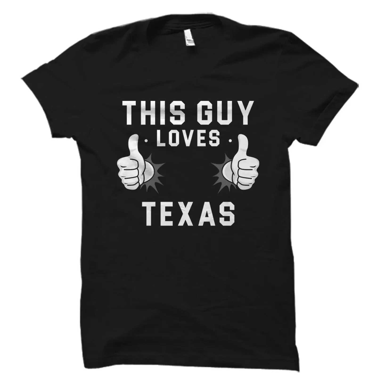 This Guy Loves Texas Funny Slogan T Shirt for Proud Texan Born Raised in Casual OS1201 vintage Washed Stylish fashion graphic